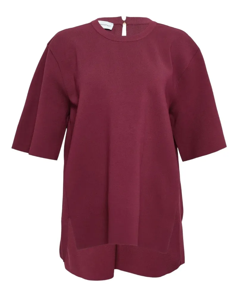 Stella McCartney Iconic Strickoberteil - Rot Rot