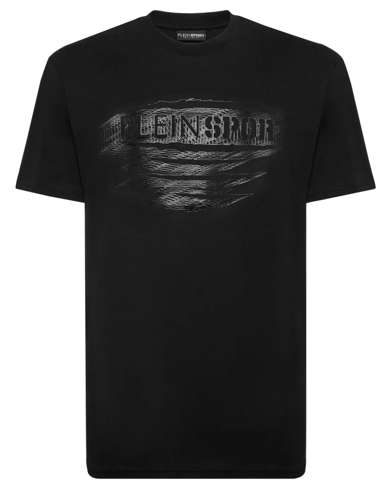 Philipp Plein T-Shirt mit Logo-Print - Schwarz Schwarz