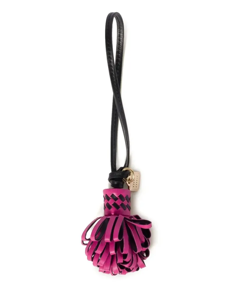 Miu Miu Schlüsselanhänger aus Leder - Rosa Rosa
