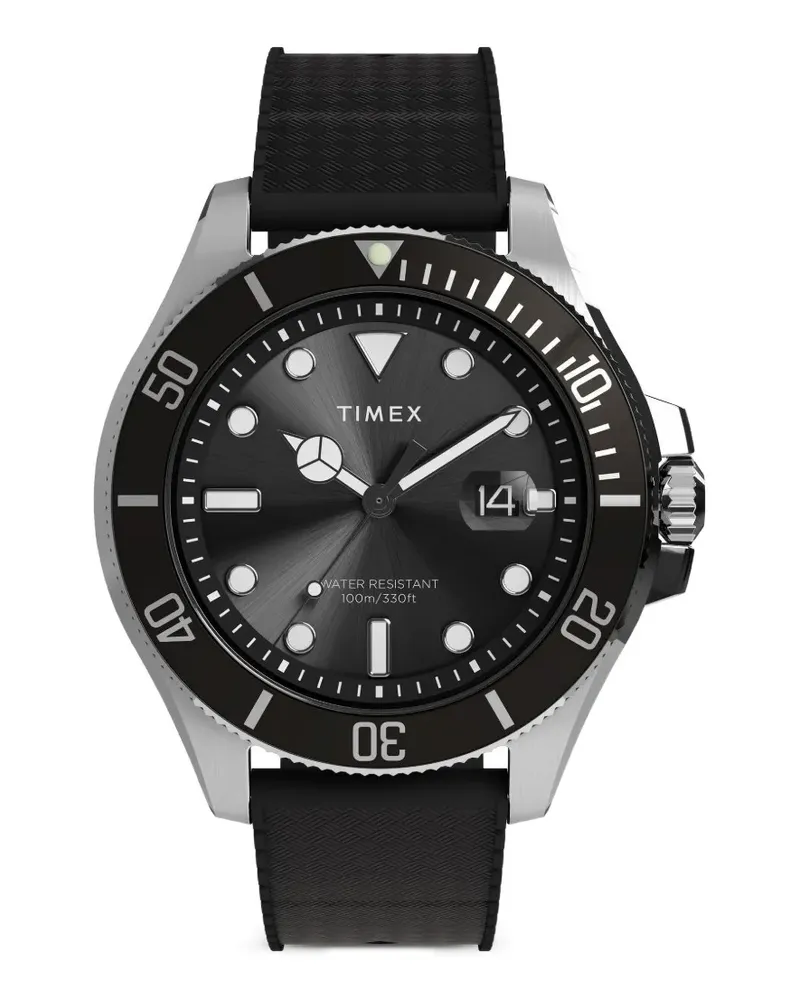 Timex Harborside Coast Armbanduhr 44mm - Schwarz Schwarz