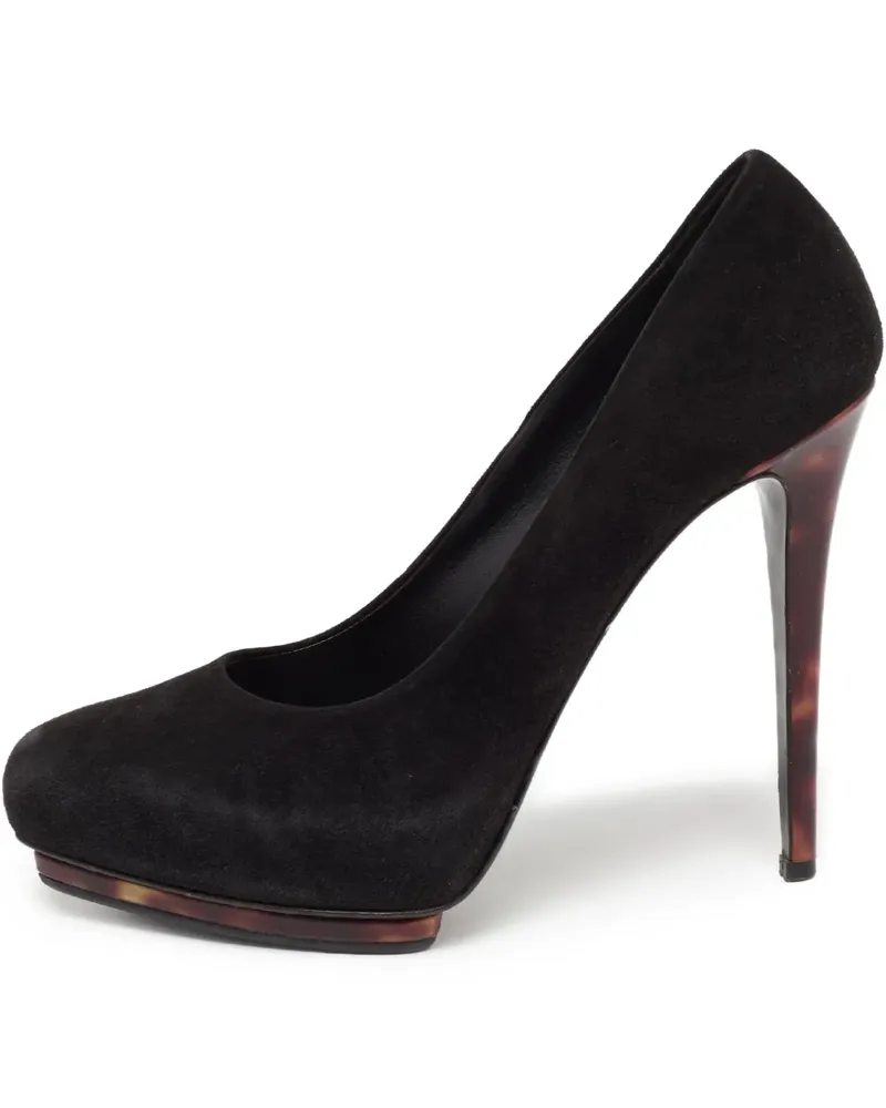 Le Silla Pre-owned Stiletto-Pumps mit Plateau 125mm - Schwarz Schwarz