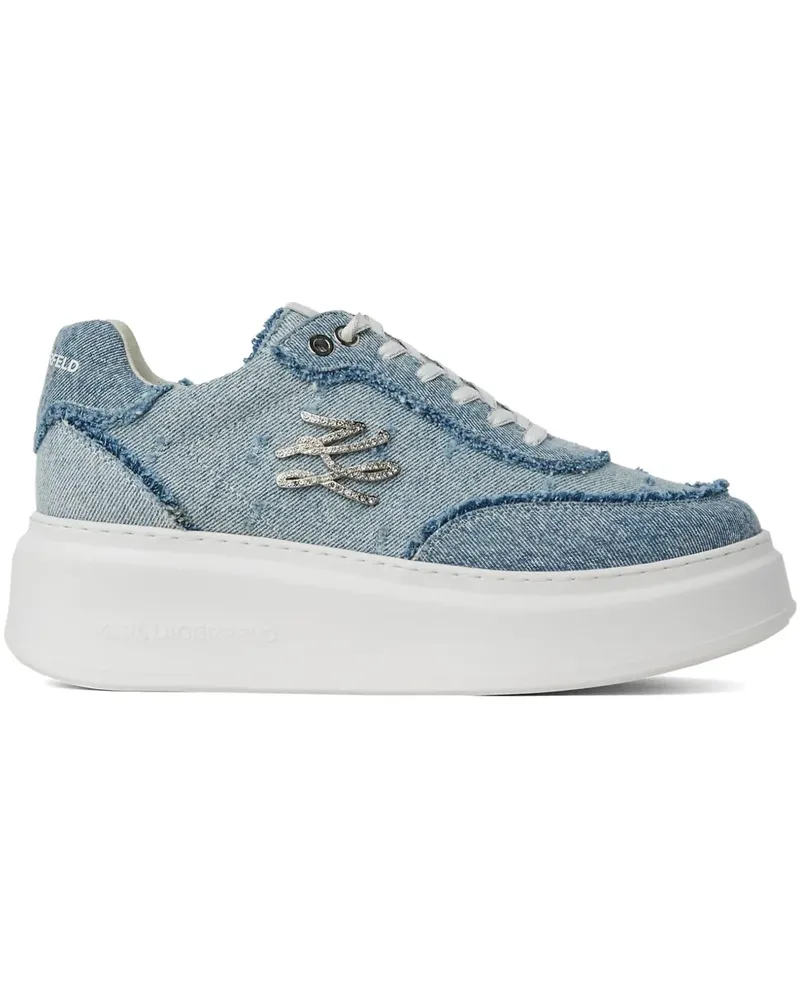 Karl Lagerfeld Anakapri Autograph Sneakers - Blau Blau