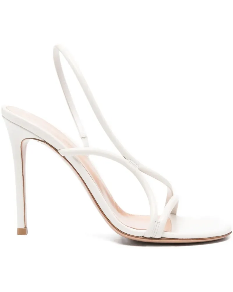 Gianvito Rossi Sandalen mit Slingback-Riemen - Weiß Weiß