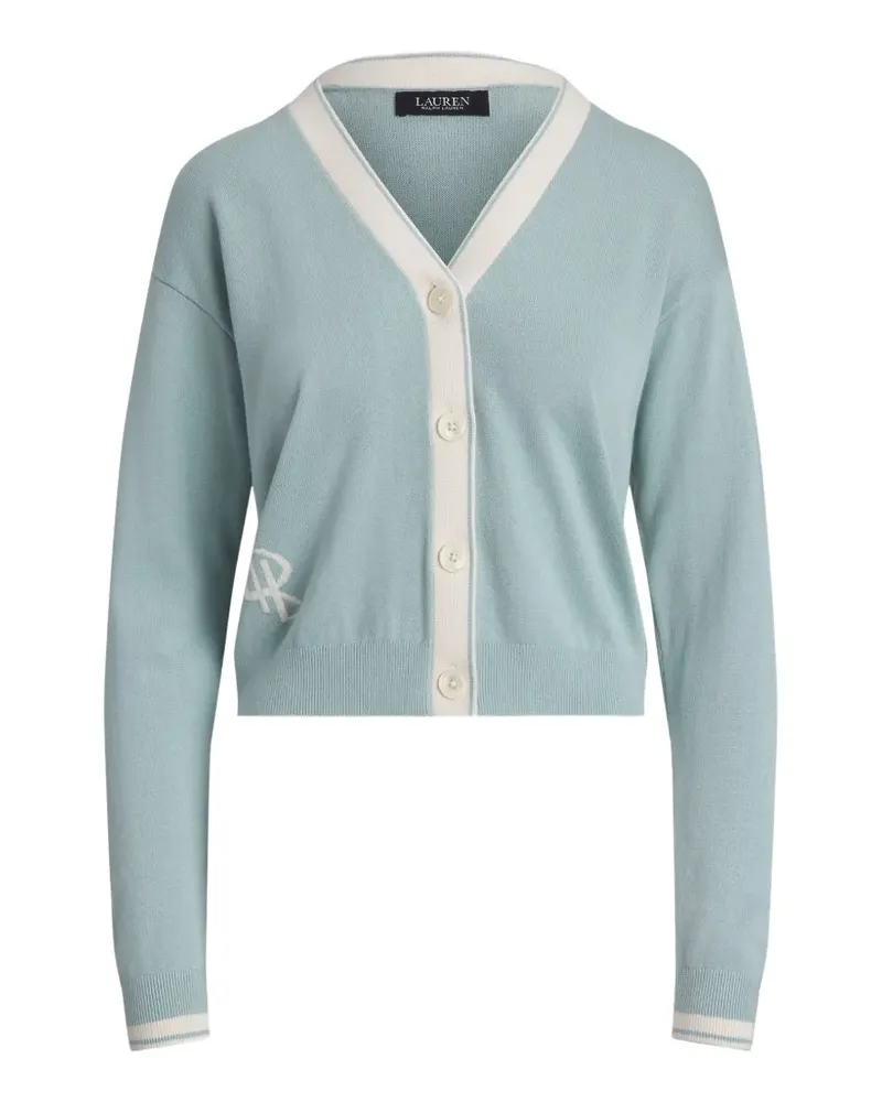 Ralph Lauren Cardigan mit Logo-Stickerei - Blau Blau