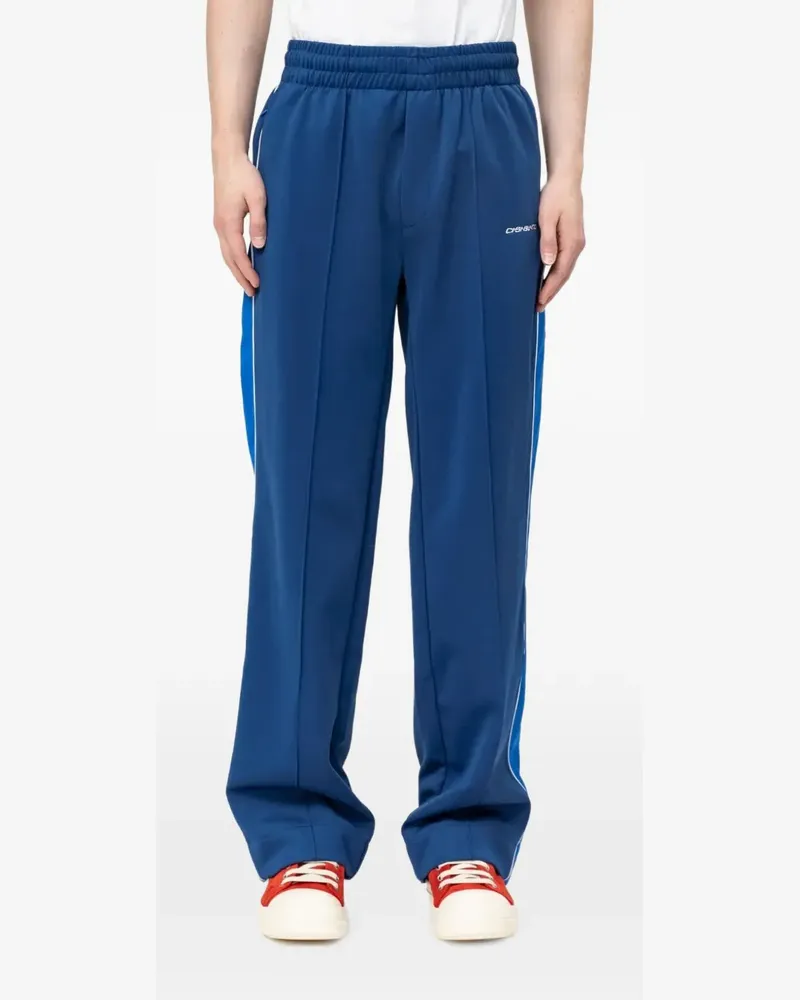Casablanca Paris Cyber Tricot track pants - Blau Blau