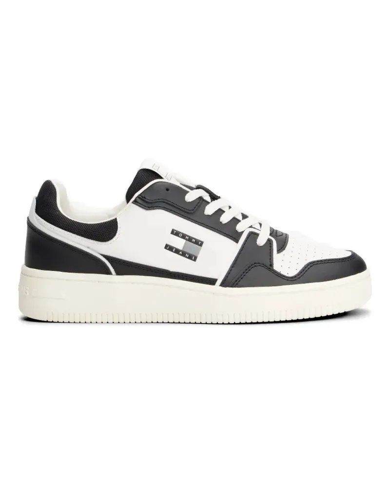 Tommy Hilfiger panelled perforated sneakers - Weiß Weiß