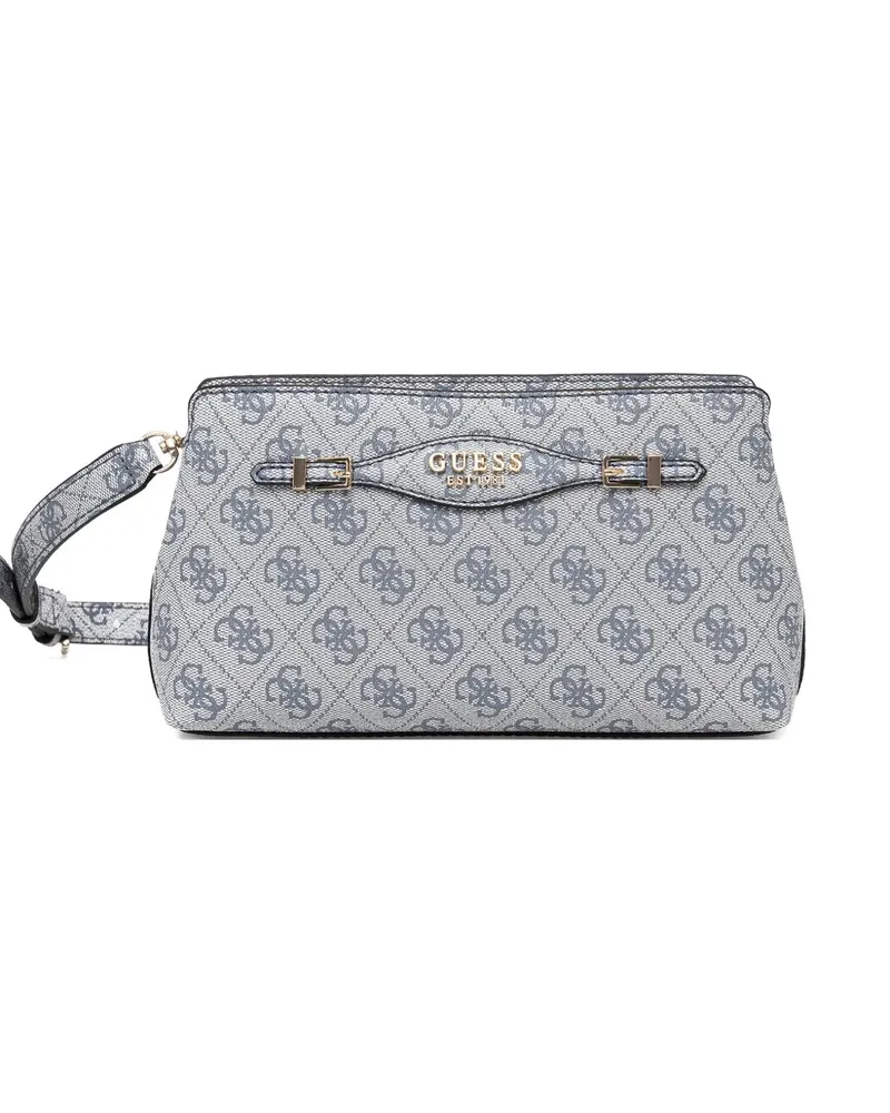 Guess Mini Katya Umhängetasche mit 4G - Blau Blau