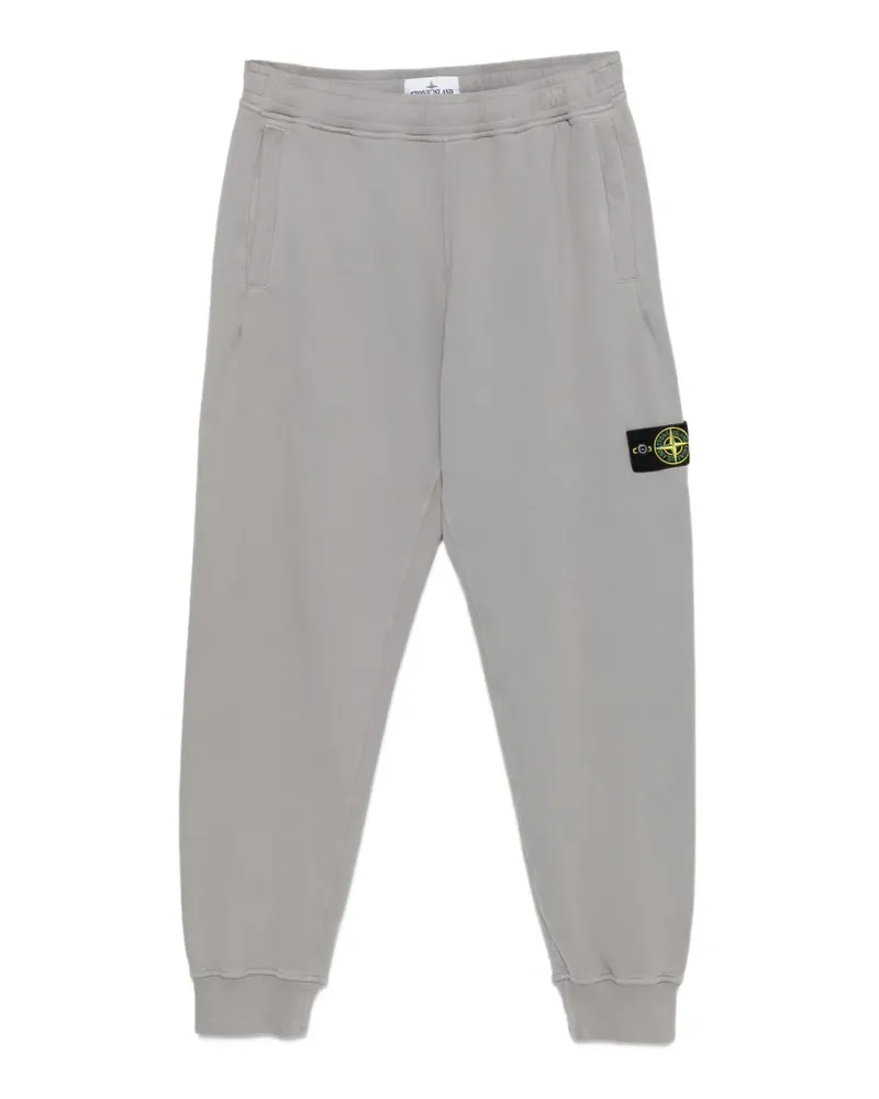 Stone Island Jogginghose mit Logo-Patch - Grau Grau