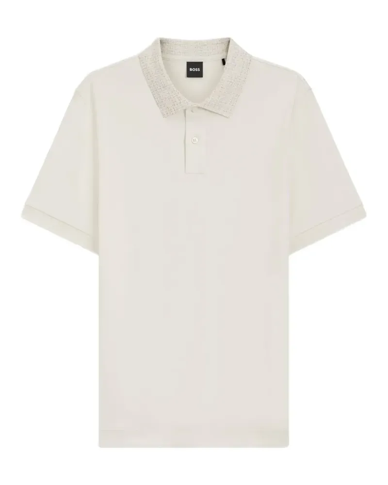 HUGO BOSS Klassisches Poloshirt - Grau Grau