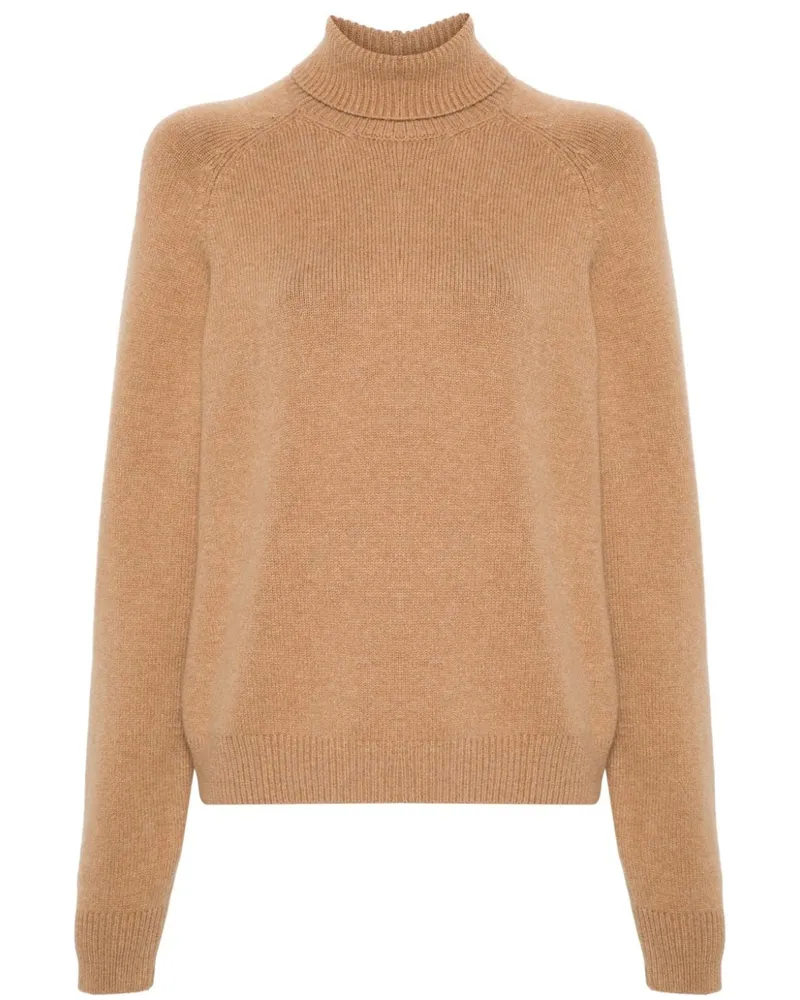 Fendi Pullover mit Logo-Stickerei - Braun Braun