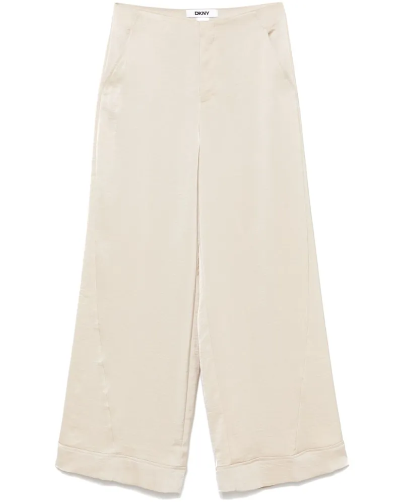 DKNY Hose mit weitem Bein - Nude Nude