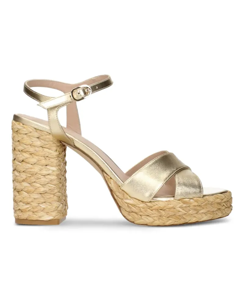 Stuart Weitzman Dayna platform sandals - Gold Gold