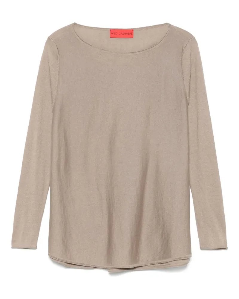 Wild Cashmere Anita Oberteil - Braun Braun