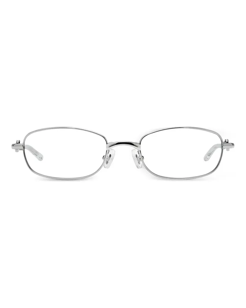 Gentle Monster Mori Brille mit eckigem Gestell - Silber Silber