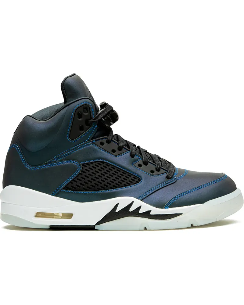 Jordan Oil Grey" 'Air  5 Retro' Sneakers - Blau Blau