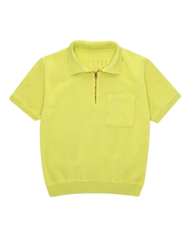 Fortela Yalepm zip pocket polo shirt - Gelb Gelb