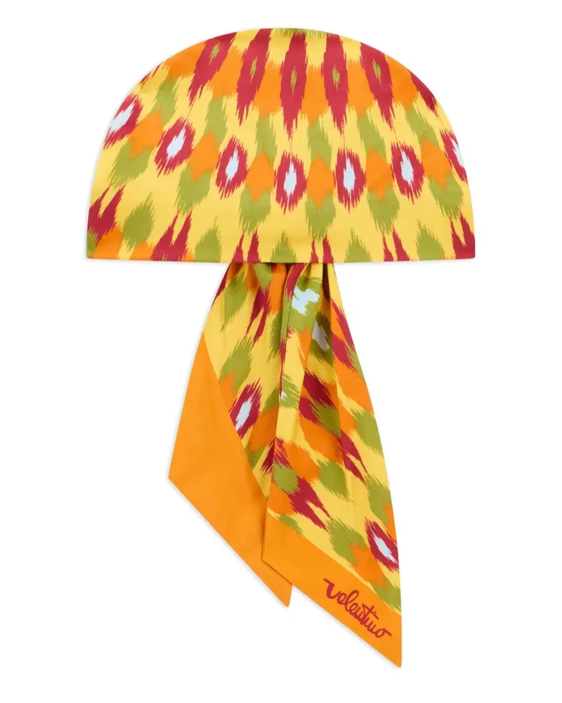 Valentino Garavani printed head scarf - Gelb Gelb
