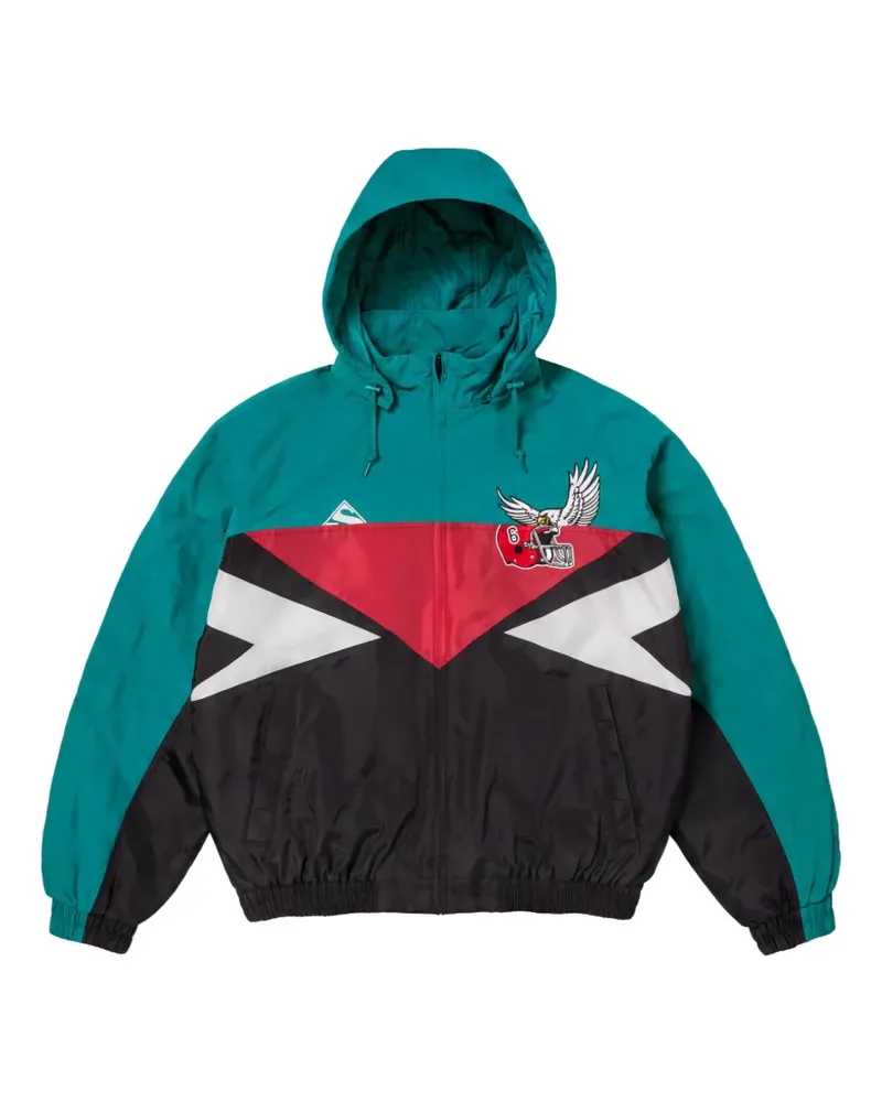 Supreme Being x MM6 Maison Margiela Split Stadium jacket - Grün Grün