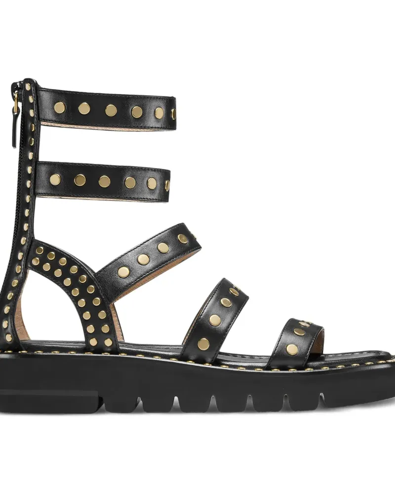 Stuart Weitzman Gala Lift Sandalen - Schwarz Schwarz