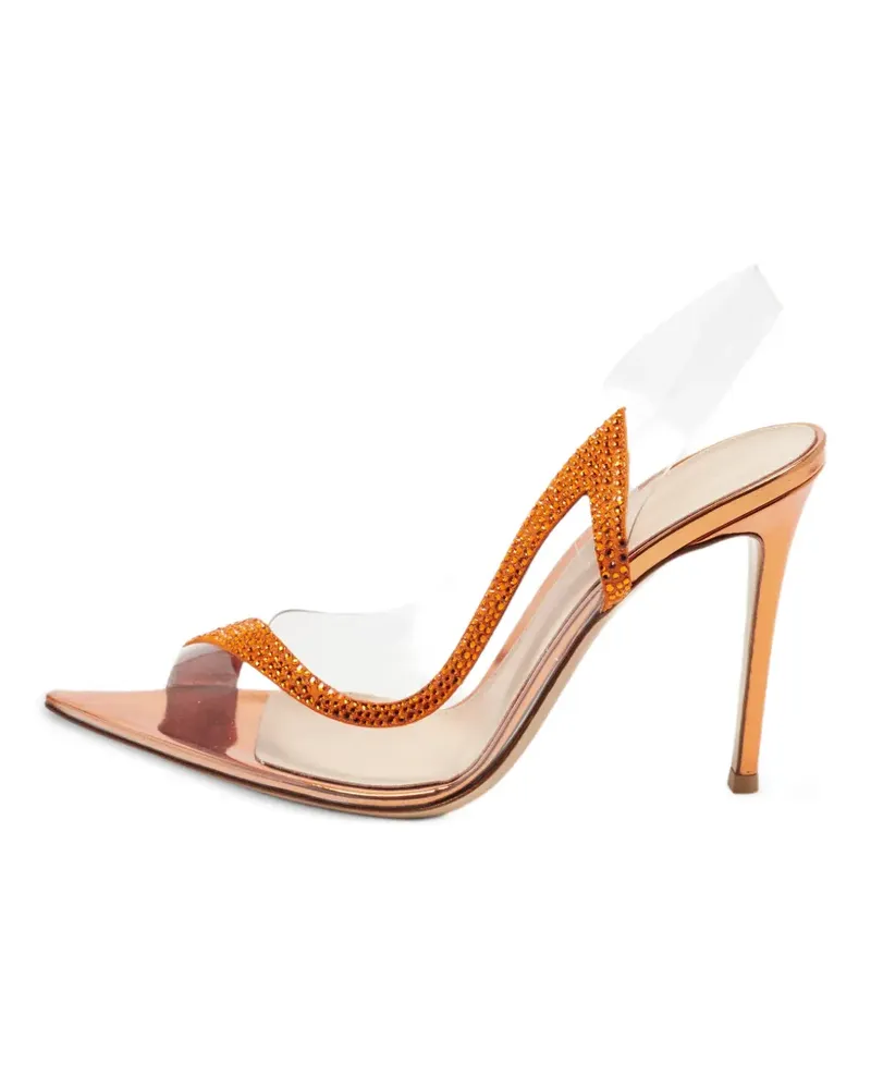 Gianvito Rossi Hortensia Slingback-Pumps mit Absatz - Weiß Weiß