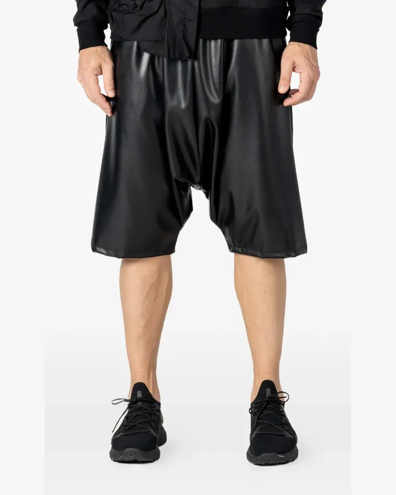 ALCHEMY Geraffte Shorts - Schwarz Schwarz