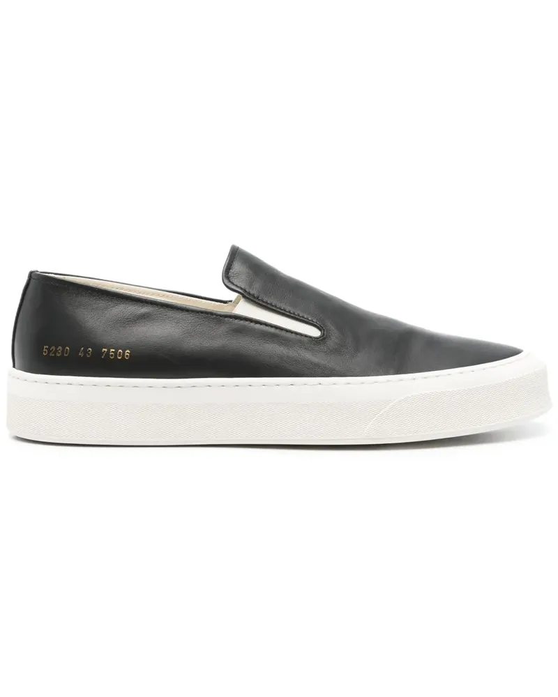 Common Projects Sneakers aus Leder - Schwarz Schwarz