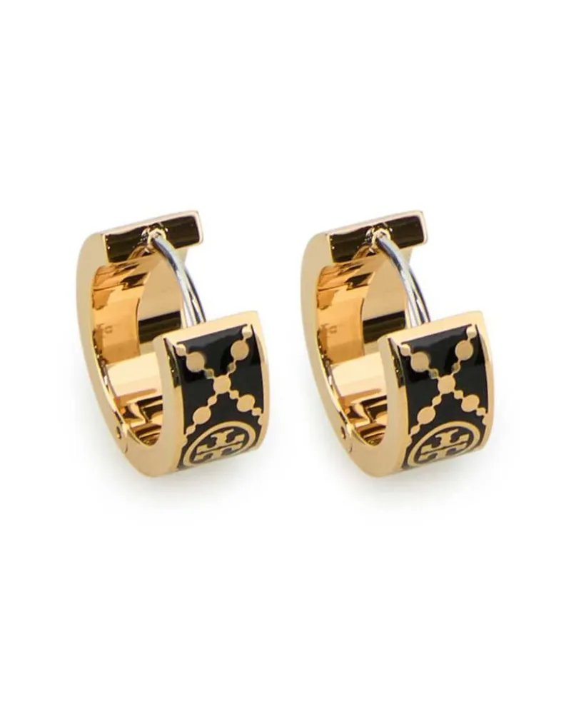 Tory Burch Ohrringe mit T-Monogramm - Gold Gold