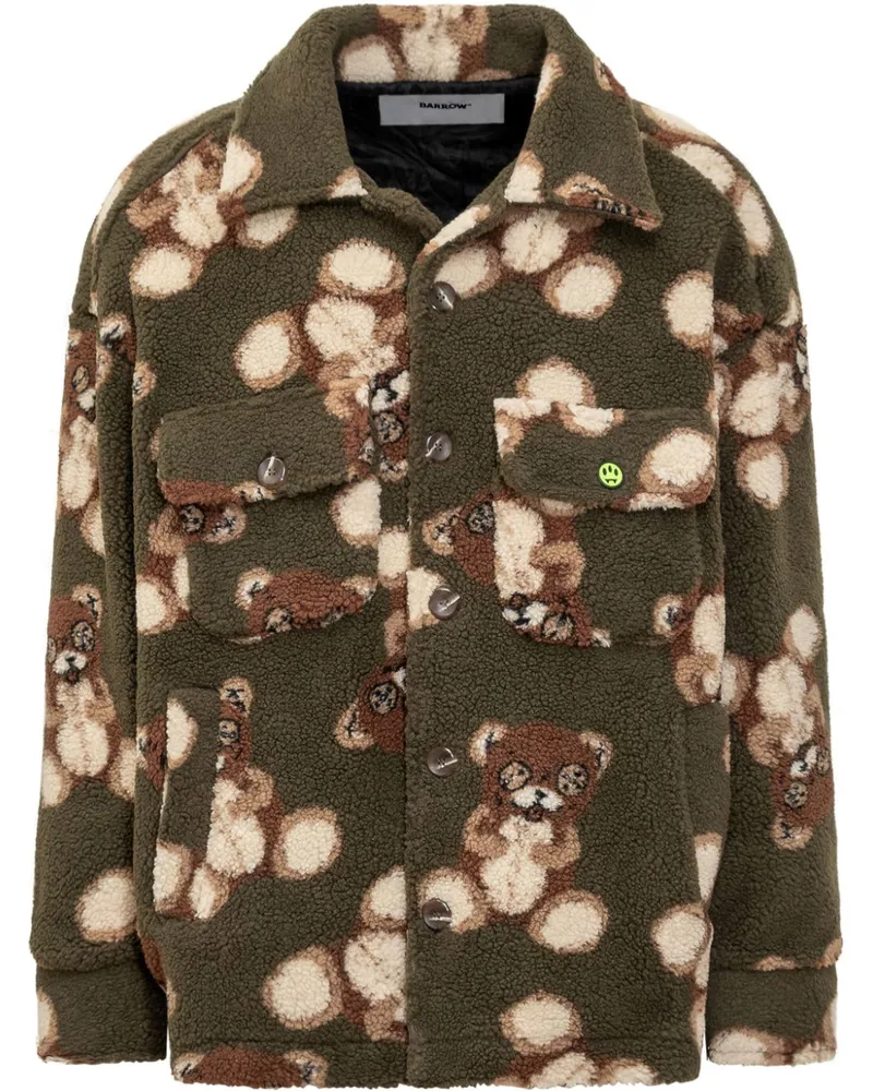 BARROW Teddy Jacke - Grün Grün