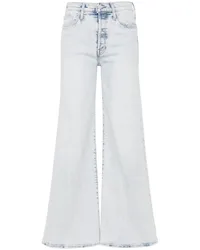 Mother The Tomcat Roller Wide-Leg-Jeans Blau