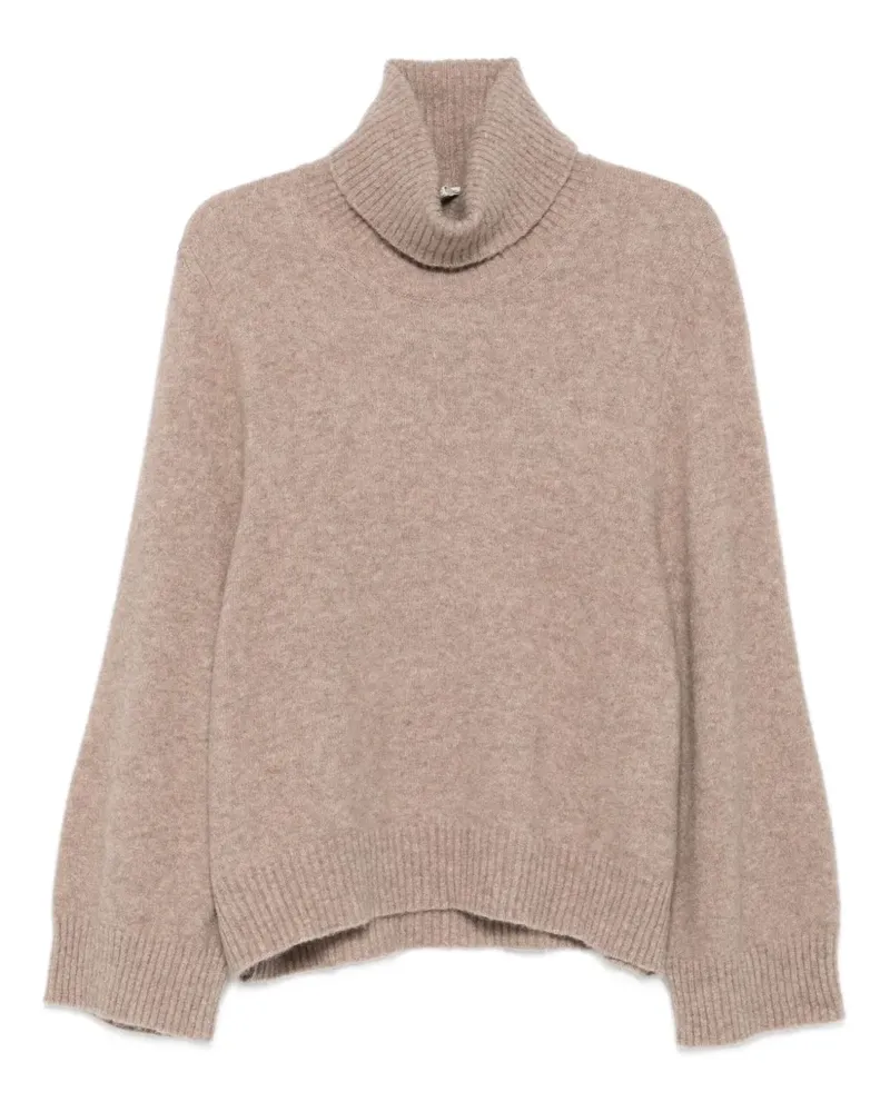 Boboutic turtleneck cashmere-blend sweater - Nude Nude