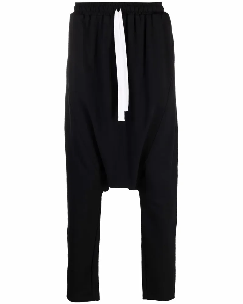 ALCHEMY Cropped-Hose mit tiefem Schritt - Schwarz Schwarz