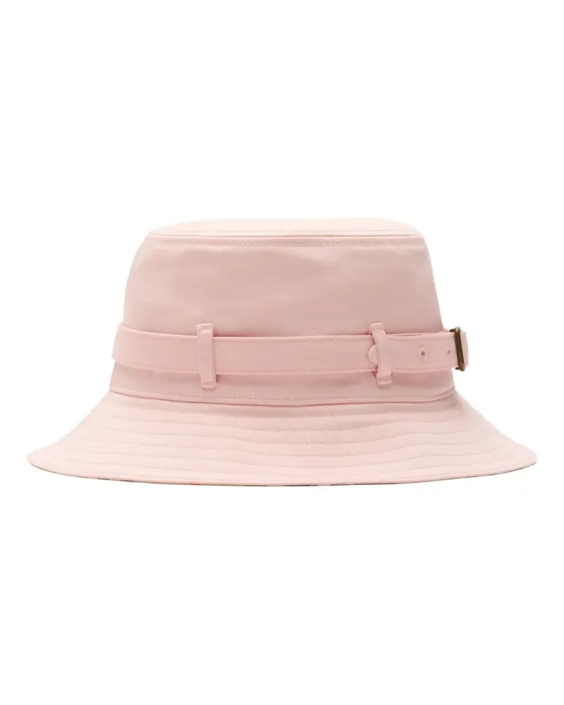 Burberry Gabardine Fischerhut - Rosa Rosa