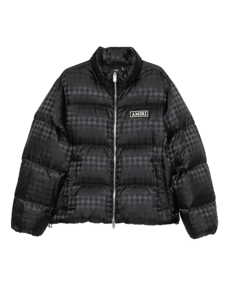 Amiri Gefütterte GG Jacquard-Jacke - Schwarz Schwarz