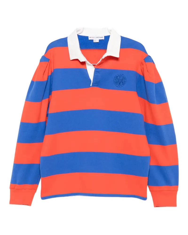 A.P.C. x Marc Jacobs striped polo-neck sweater - Orange Orange