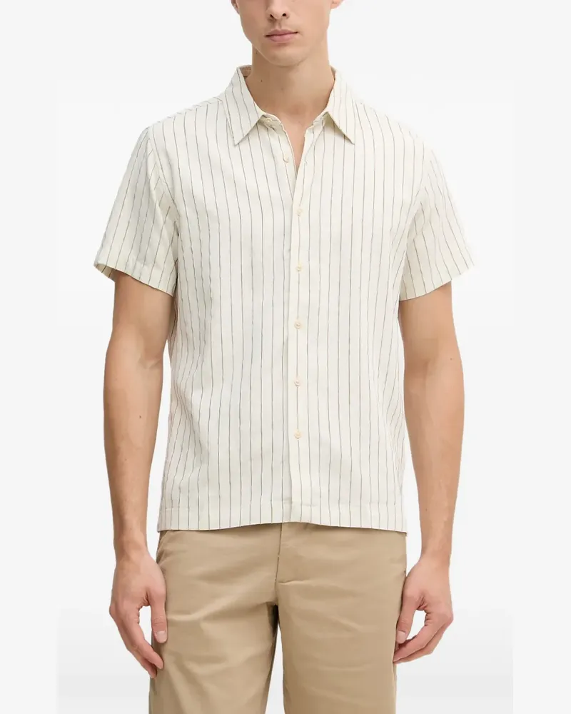 Guess striped short-sleeve shirt - Nude Nude