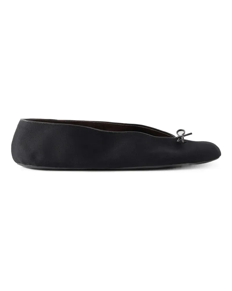 The Row Fay Ballerinas - Schwarz Schwarz