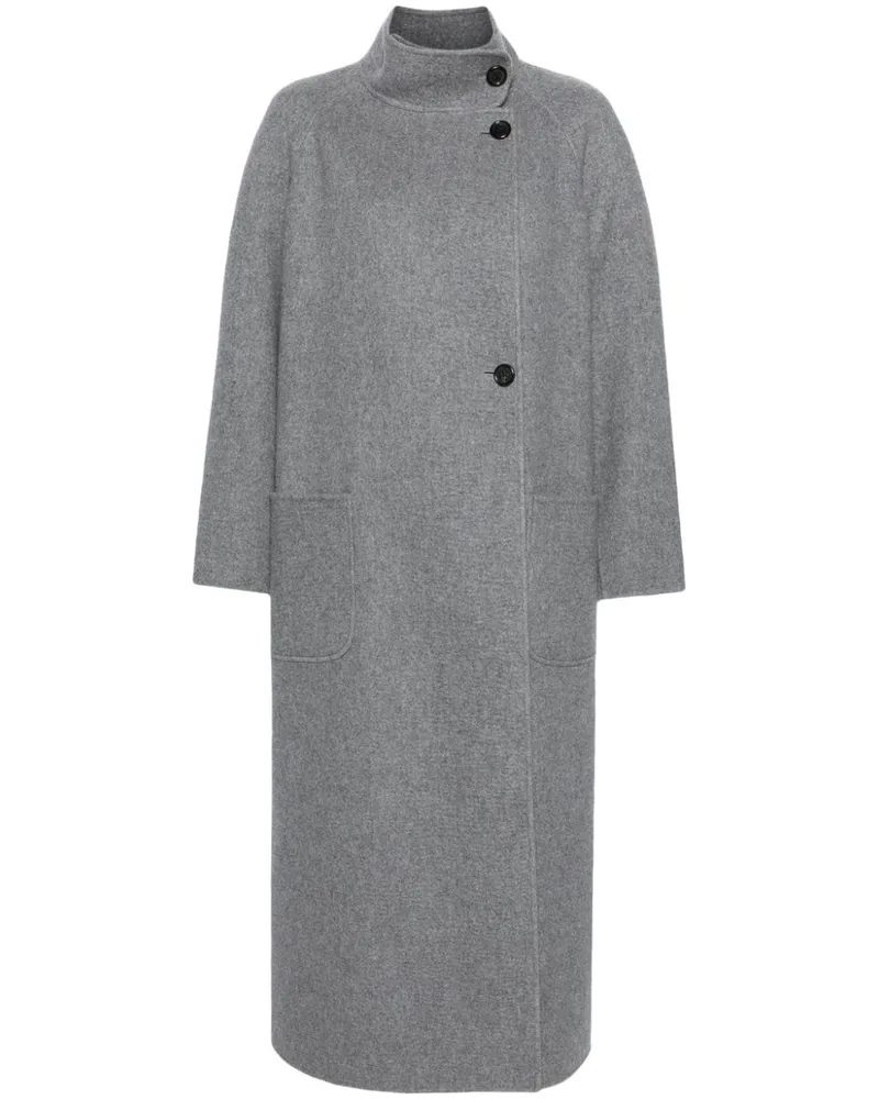 Thom Browne Maximantel aus Wollgemisch - Grau Grau