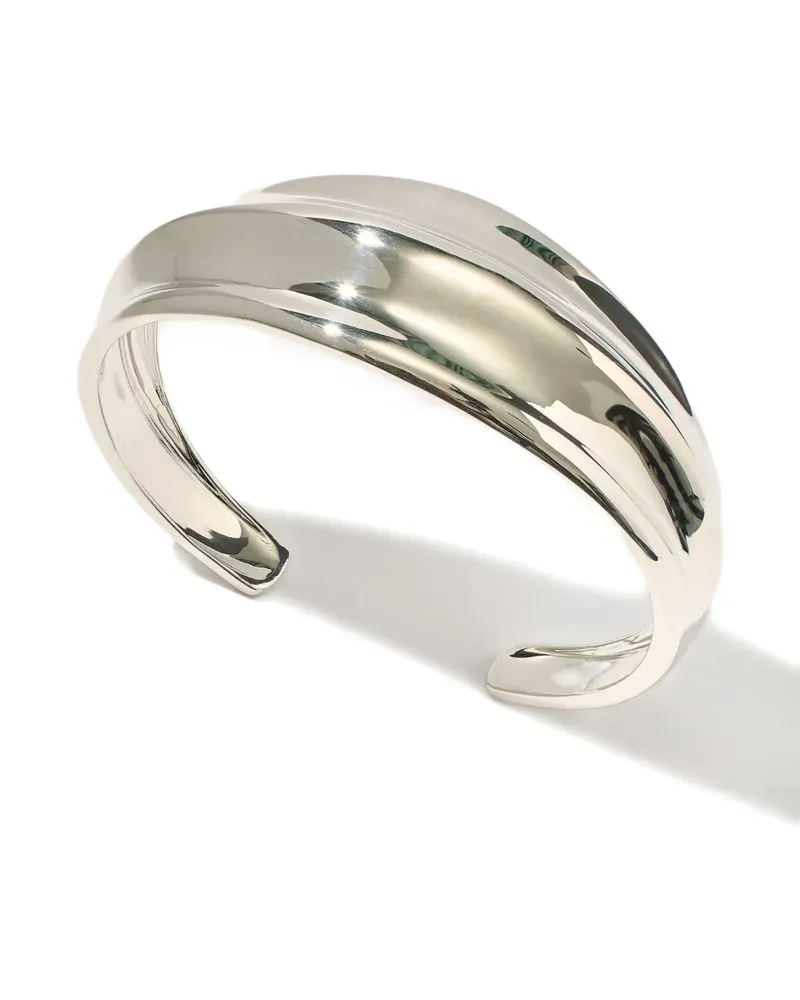 OTIUMBERG Armspange mit Wellenform - Silber Silber