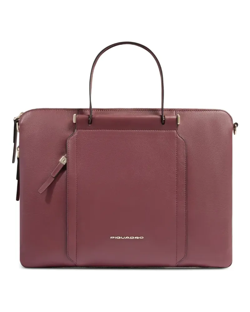 Piquadro Laptoptasche 15,6 Zoll - Rot Rot