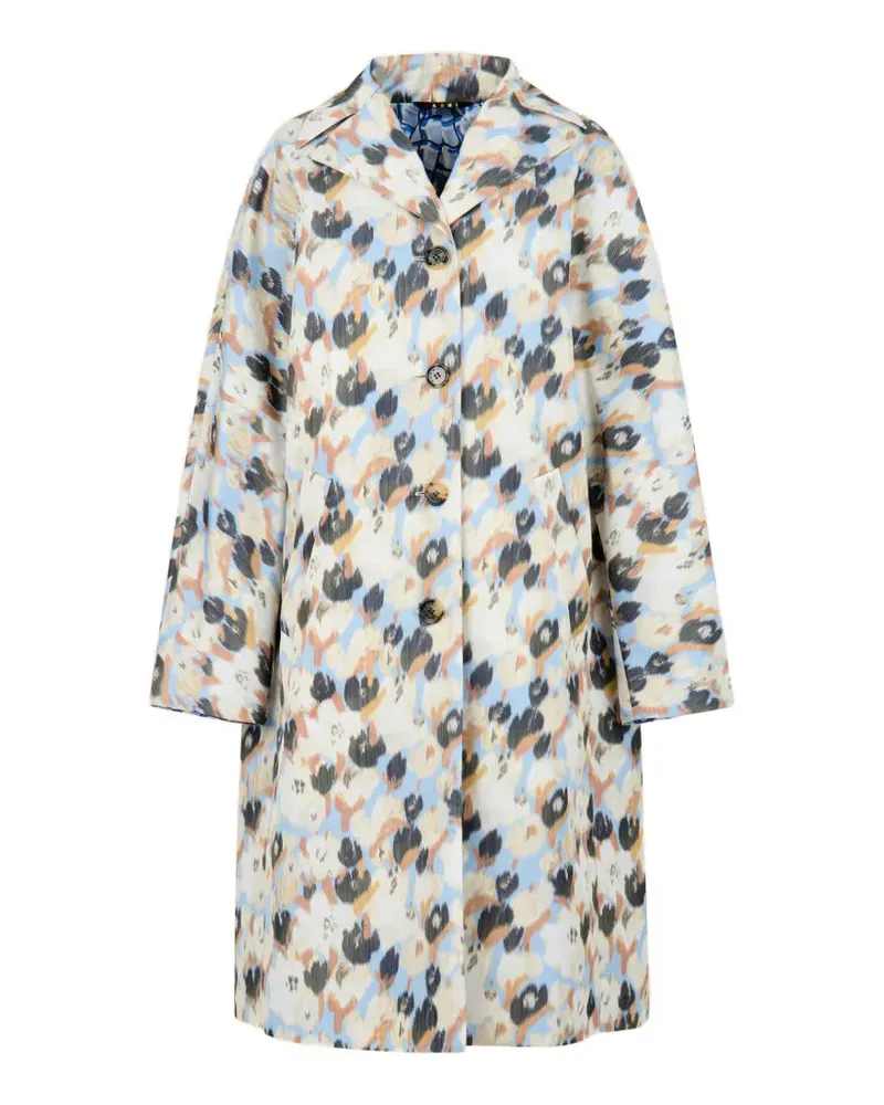 Marni Parka mit Print - Nude Nude