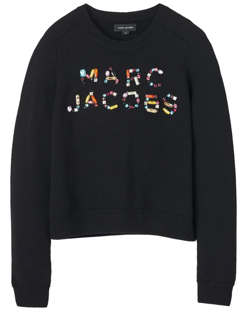 Marc Jacobs Sweatshirt mit Logo-Verzierung - Schwarz Schwarz