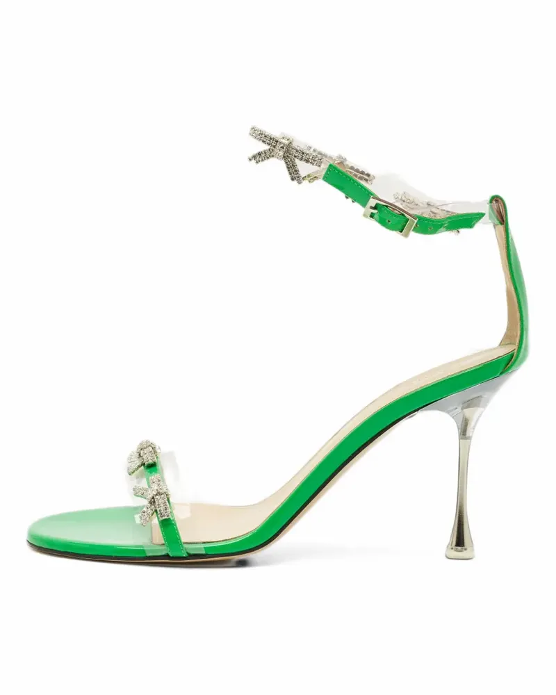 Mach & Mach French Bow Sandalen - Grün Grün