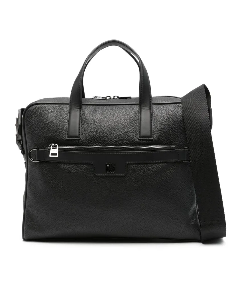 HUGO BOSS Laptoptasche mit Logo - Schwarz Schwarz