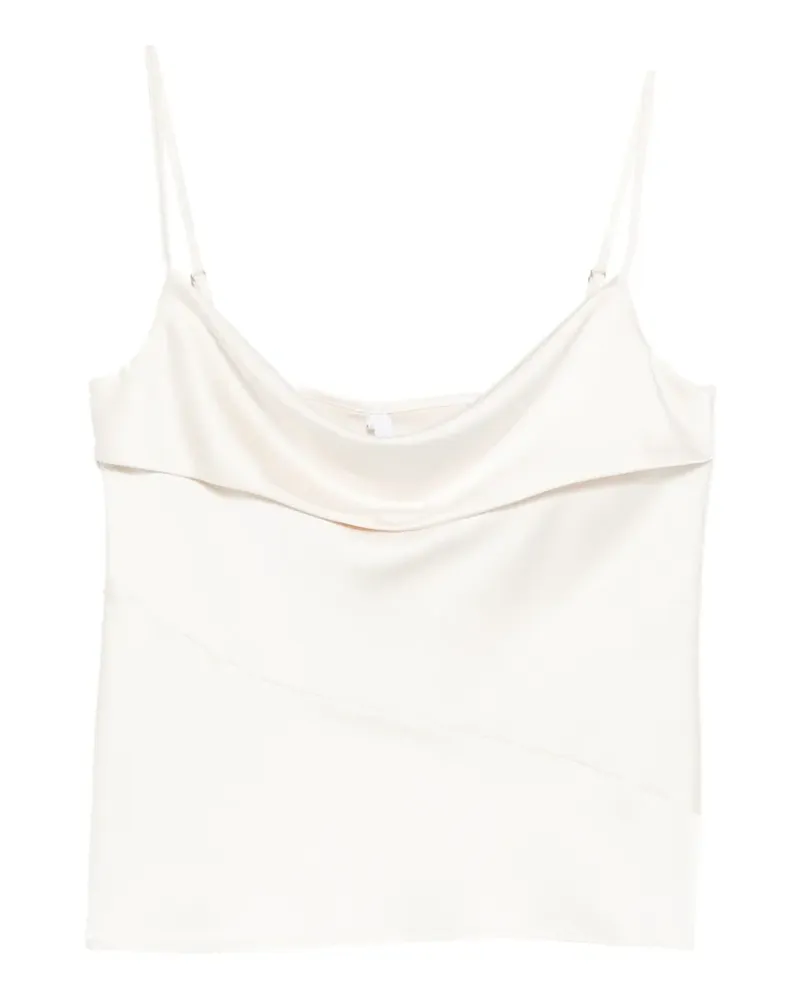 IMPERIAL cowl-neck top - Nude Nude