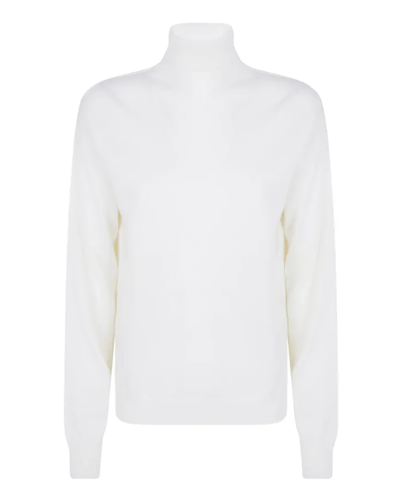 Drumohr  roll-neck wool sweater - Weiß Weiß
