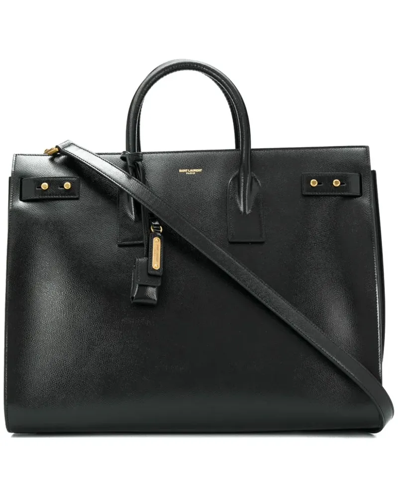 Saint Laurent Sac de Jour' Handtasche - Schwarz Schwarz
