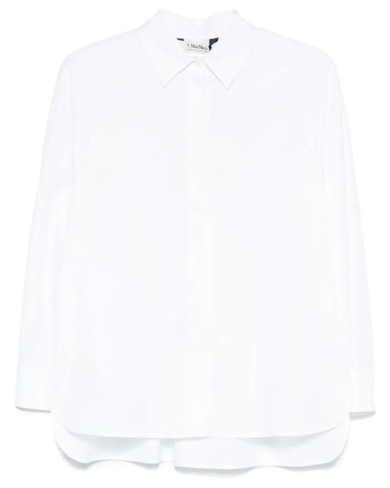 Max Mara Conero Hemd - Weiß Weiß