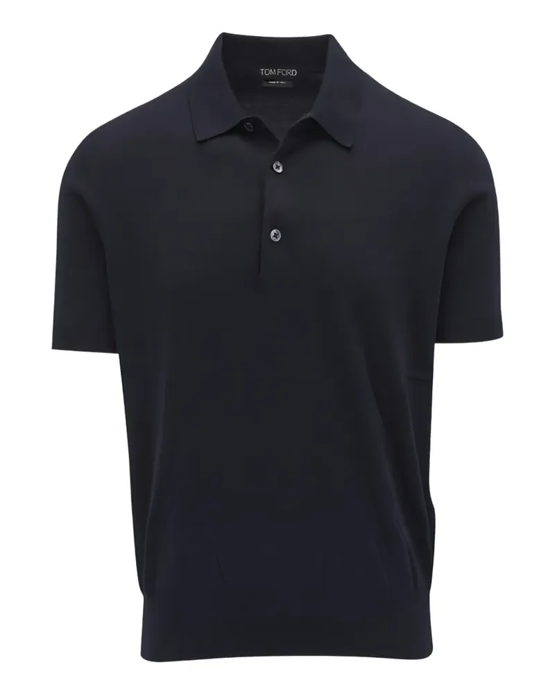 Tom Ford short-sleeve knitwear - Blau Blau