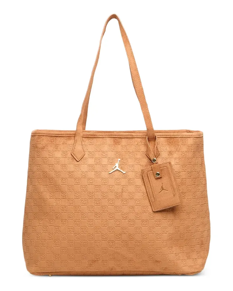 Jordan Jam monogram tote bag - Nude Nude