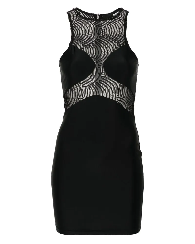 ROTATE Birger Christensen Minikleid mit Stretchanteil - Schwarz Schwarz